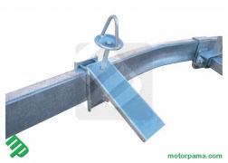 supporto ruota di scorta a richiesta